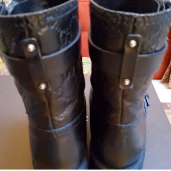 Gucci Guccissima Moto Boots EUC - Picture 9 of 10